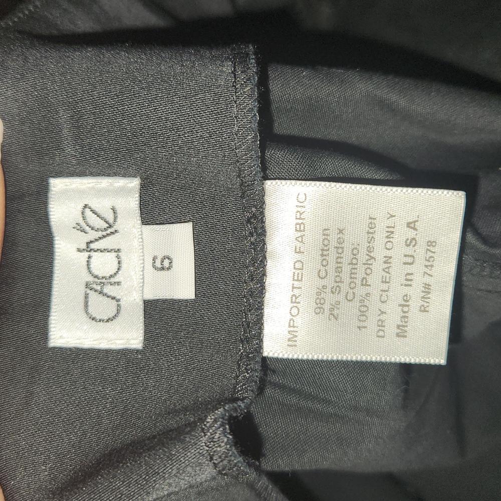 Vintage Cache Pants With Bow Size 6 - image 5